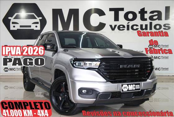 RAM RAMPAGE 2.0 HURRICANE 4 TURBO GASOLINA R/T 4X4 AUTOMÁTICO